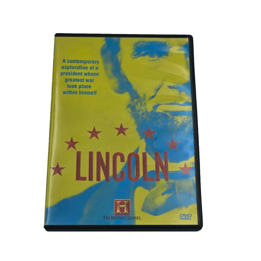Lincoln DVD History Channel Documentary Biography Educational Civil War